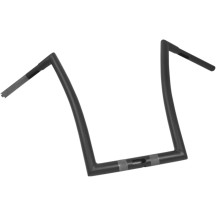 1-1/4" Touring Handlebar — 17" rise, 33" width, Black