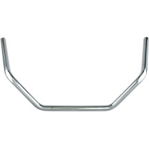 1" Handlebar — 1" clamp, 29" width, 6-1/2" rise, Chrome