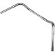 Manillar Buffalo 1-1/4" — diámetro 1-1/4", ancho 32-3/4", altura 4-1/4", abrazadera 1", cromado