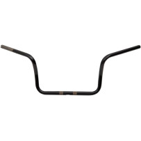 1" Ape Hanger Handlebar — 1" clamp, 10" rise, 38" width, gloss black