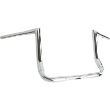 Buck-50 Handlebar — 36-7/8" width, 11-1/2" rise, 1" clamping diameter, Chrome