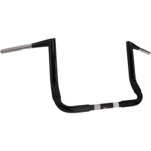 Buck-50 Handlebar — 36-7/8" width, 11-1/2" rise, 1" clamp, Black Gloss