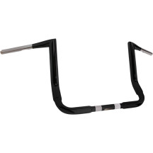 Buck-50 Handlebar — 36-7/8" width, 11-1/2" rise, 1" clamp, Black Gloss
