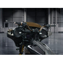 1" Clubstyle Handlebar — 1" diameter, 4" rise, 32" width, Bronze