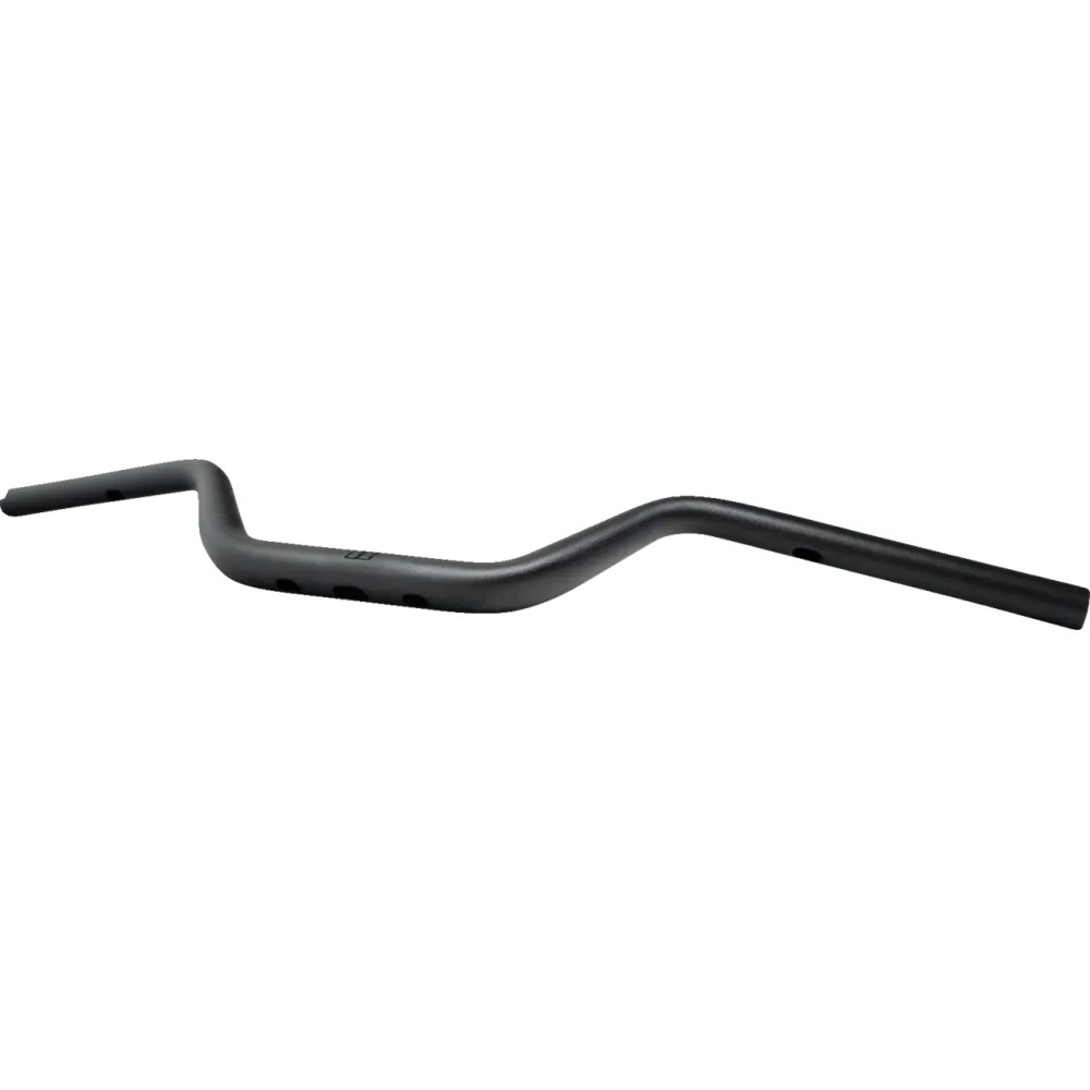 Manillar Trackbar — elevación 10 cm, retroceso 10 cm, abrazadera 32 mm, ancho 80 cm, negro