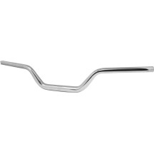 Trackbar Handlebar — 4" rise, 4" pullback, 25.4 mm (1") diameter, 31-1/2" width, Chrome