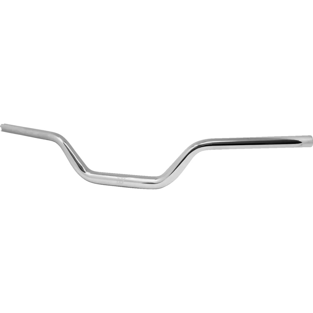 Trackbar Handlebar — 4" rise, 4" pullback, 25.4 mm (1") diameter, 31-1/2" width, Chrome