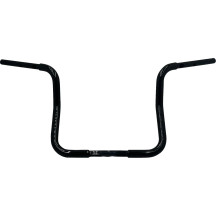 Manillar redondo superior 1-1/4" EZ Install — 1-1/4" diámetro, 13" elevación, 34" ancho, Negro