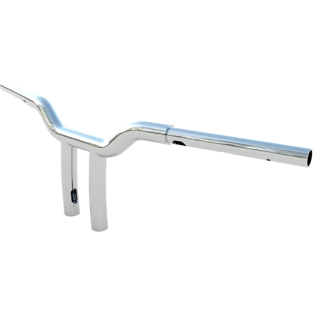 Top Gun T-Bar Handlebar — 32 mm (1-1/4") diameter, 88.9 mm (3-1/2") center, 20.5 cm (8") rise, 69.9 mm (2-3/4") pullback, Chrome