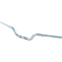 Mach Moto Handlebar — 84 cm width, 32 mm clamp, 10 cm rise, Chrome
