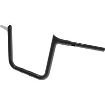 Viking Warrior Handlebar — 32 mm clamp, 34-1/4" width, 10" rise, Black gloss