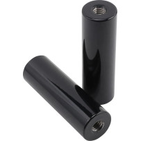 Elevadores de manillar Kage Fighter — 32 mm (1-1/4"), 10 cm (4"), negro brillante