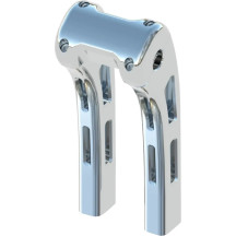 Ghost Risers — 1-1/2" pullback, 10" rise, 1" clamp, fits non-batwing models (3-1/2" fork c-c)