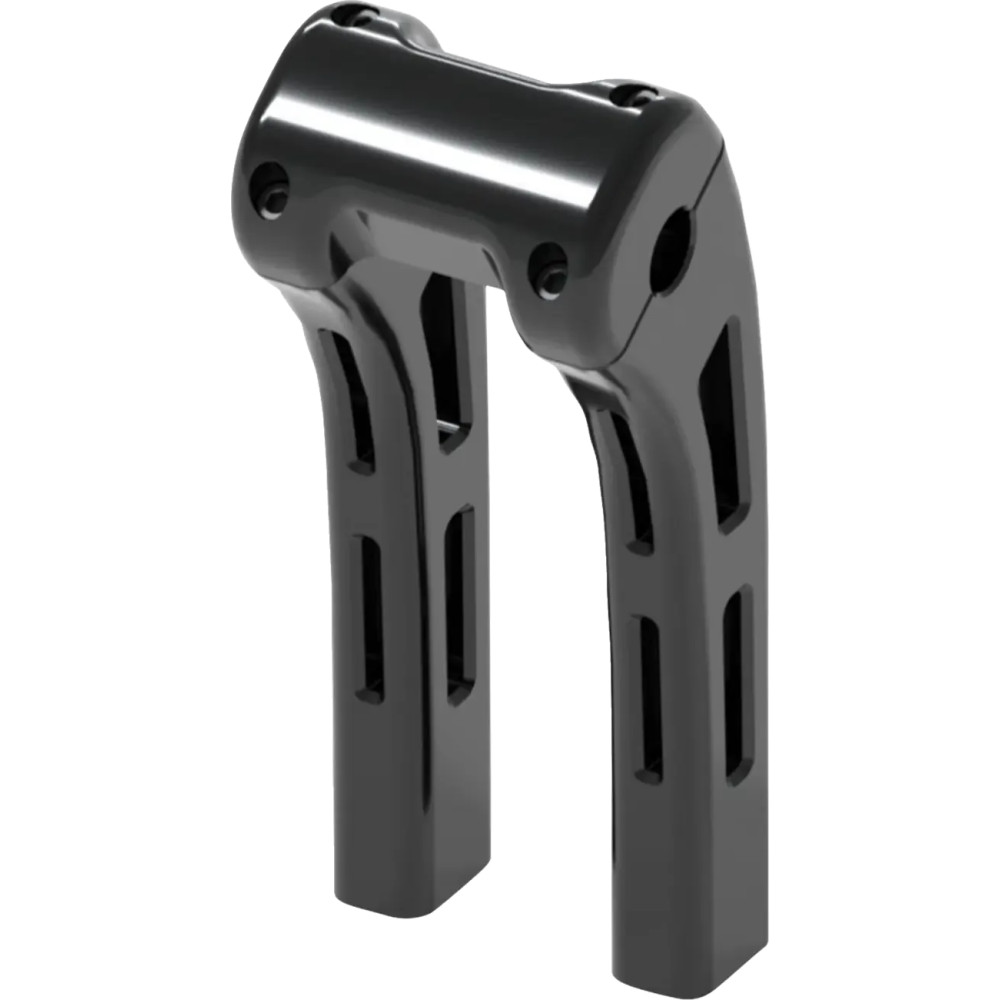 Ghost Risers — 1" clamp, 1-1/2" pullback, 10" rise, fits 3-1/2" fork