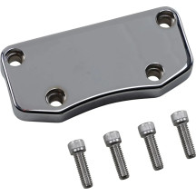 Billet Aluminum Top Handlebar Clamp — 25.4 mm (1") clamping diameter, 3.5" center-to-center riser spacing