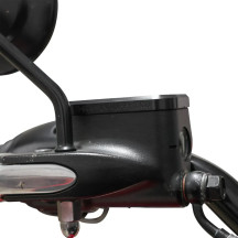 Master Cylinder Cover — Chrome, Aluminum