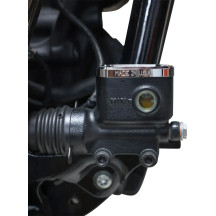 Tapa del depósito de freno — Cromo, trasera