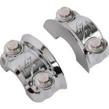 Abrazadera Speedway para percha — izquierda y derecha, cromado