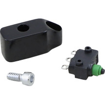 Control Switch Housing — Left, Right, Black anodized
