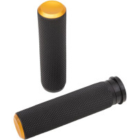 Knurled Grips — 25.4 mm (1") , anodized, Black