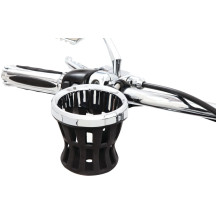 Portavasos Gen 2 — compatible con manillares de 31,8 mm y 28,6 mm, negro