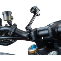 3D Phone Mount — 22 / 25.4 / 27 / 28.6 mm handlebars, Black