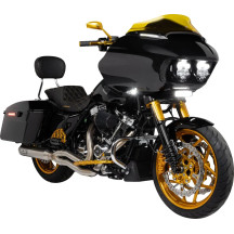 Tearchop Mirror — 52.32 mm head, 117.9 mm width, 102.4 mm stem, screw-in mount