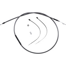 High-Efficiency Black Pearl™ Clutch Cable — 189.5 cm housing, 79 mm travel, Black