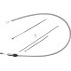 Cable de embrague de conexión rápida — Longitud total 117 cm (46"), Recorrido 59 mm (2-5/16")