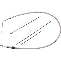 Cable de embrague Quick Connect — 124,5 cm (49"), recorrido 59 mm, cromado