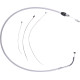 Cable de embrague Quick Connect — 105 cm (41-1/4"), cromo, plata