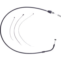Cable de embrague de conexión rápida — 112 cm (44"), negro