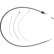 Cable de embrague con conexión rápida — 132 cm (52"), Negro