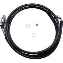 Stainless Steel Hydraulic Clutch Line — 198.5 cm (78-1/8"), +203 mm (8")