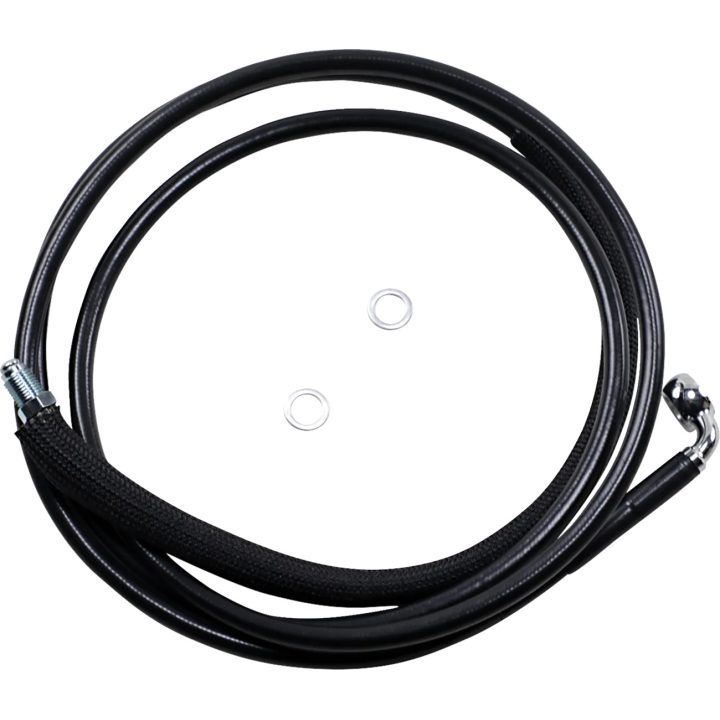 Línea de embrague hidráulica de acero inoxidable — +4" (102 mm), 74-1/8" (188,3 cm)