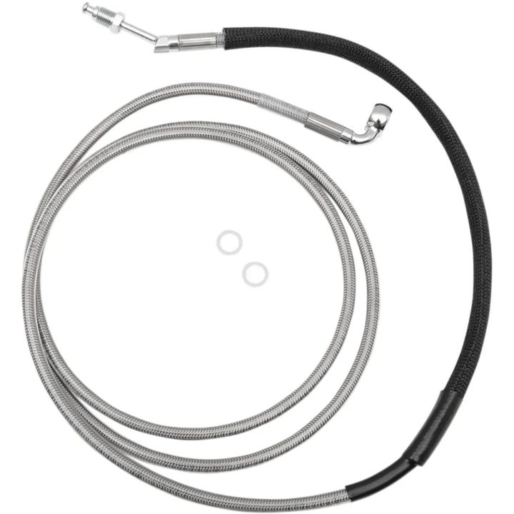 Línea de embrague hidráulica de acero inoxidable — 193.5 cm (76-1/8"), +6"