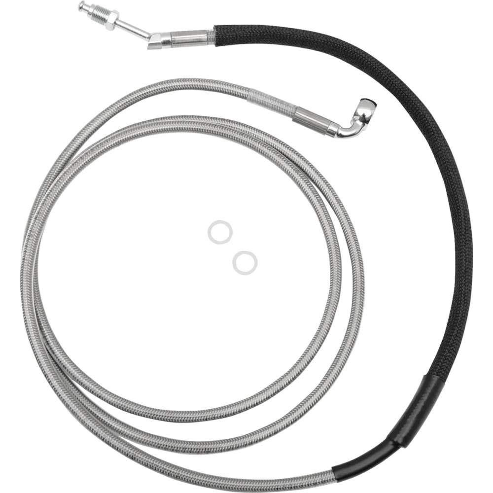 Línea de embrague hidráulica de acero inoxidable — 193.5 cm (76-1/8"), +6"