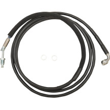 Stainless Steel Hydraulic Clutch Line — 203.5 cm (80-1/8"), 254 mm (10"), Vinyl-Coat Black