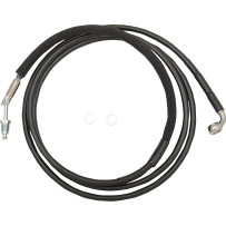 Stainless Steel Hydraulic Clutch Line — 203.5 cm (80-1/8"), 254 mm (10"), Vinyl-Coat Black