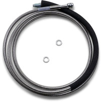 Stainless Steel Hydraulic Clutch Line — 188.3 cm (74-1/8") length, +102 mm (4")