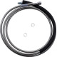 Línea de embrague hidráulico de acero inoxidable — 188.3 cm (74-1/8") de longitud, +102 mm (4")