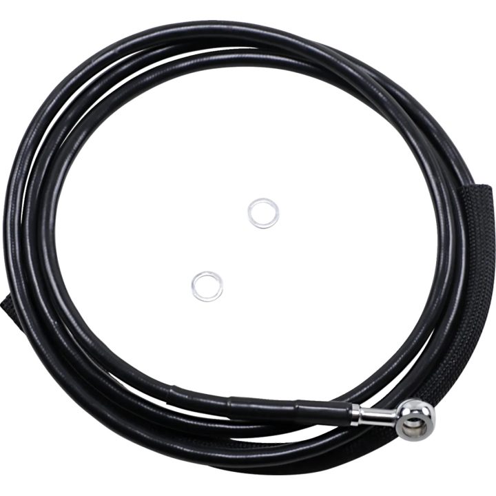 Línea de embrague hidráulica de acero inoxidable — 188.3 cm, +102 mm (4")