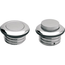 Pop-Up Gas Cap — 59.9 mm (2.36"), Chrome