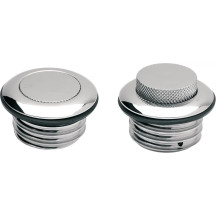 Pop-Up Gas Cap — 59.9 mm (2.36"), Chrome