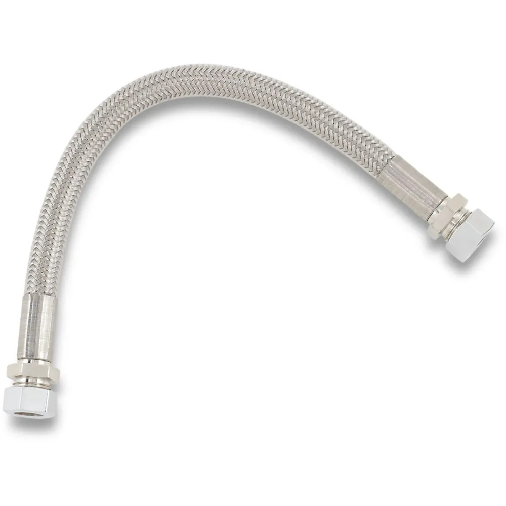 Fuel Tank Crossover Line — 5/16" ID, 8-1/4" length, Silver