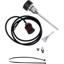 Vented Dipstick — Black, 3086