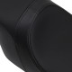 Predator 2-Up Seat — 30-1/2" overall length, fits Drag and most Harley-Davidson sissy bars, Black
