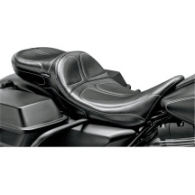 Maverick Daddy Long Legs Seat — Black, overall length 78.5 cm (31"), driver length 51.5 cm (20-1/4")