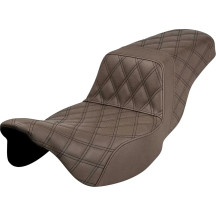 Extended Reach Step-Up Seats — 17" driver length, 11.5" driver width, 30" overall, Brown