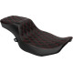 Performance Predator 2-Up Seat with Extended Reach — 75 cm (29-1/2\") length, 30.5 cm (12\") driver width, Black/Red